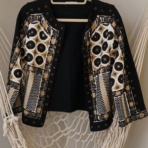 ✨Zara Beautiful Embellished Fall Winter Jacket✨